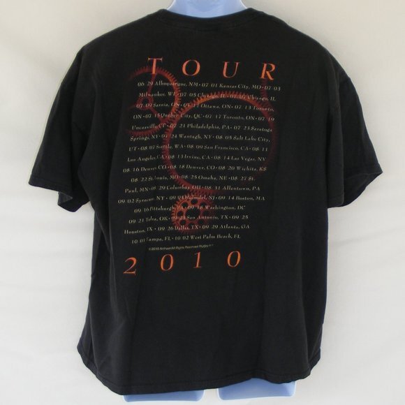 RUSH TIME MACHINE Tshirt, Concert, XL, Black SS - Picture 5 of 9